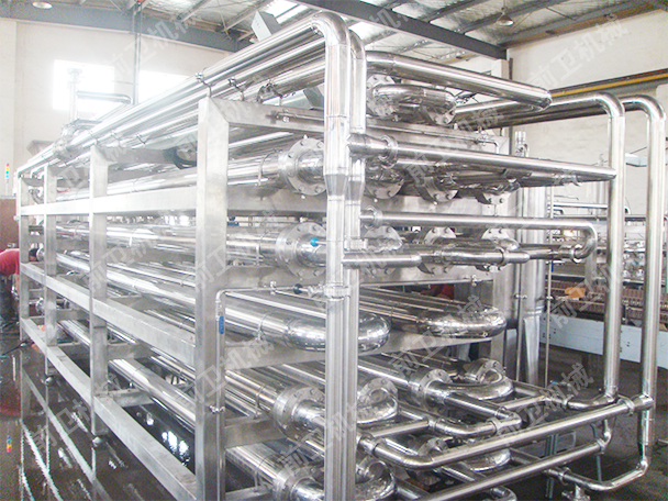 Four layer tube sterilizer